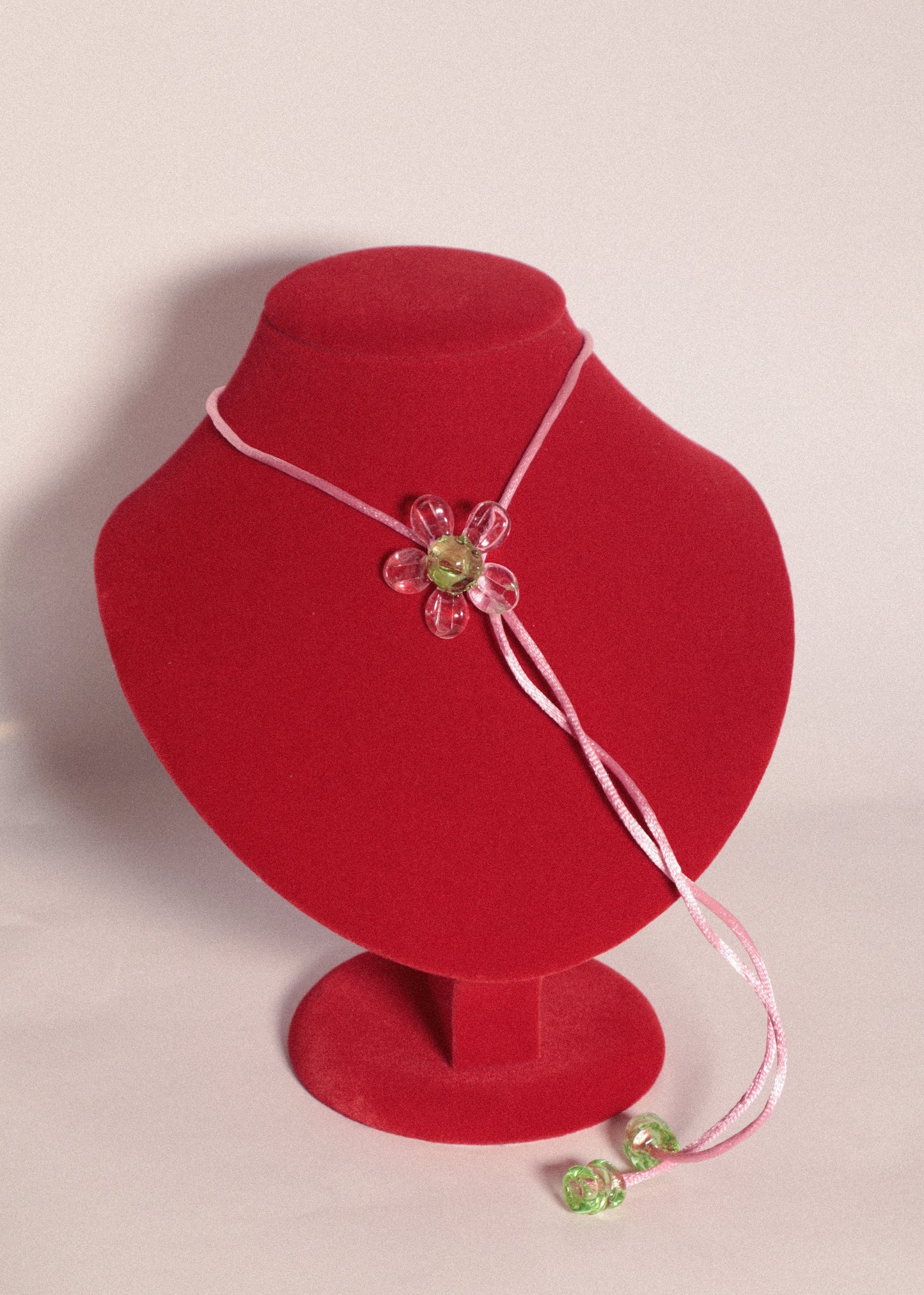 Bloom Necktie - Pink/Green