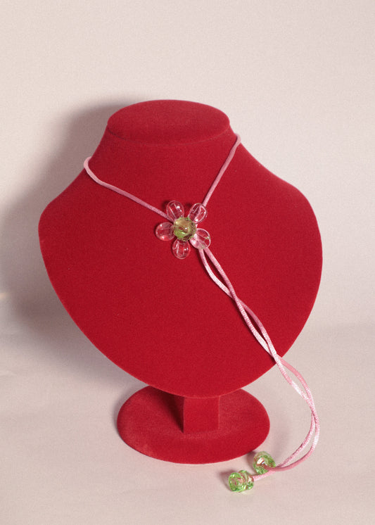 Bloom Necktie - Pink/Green