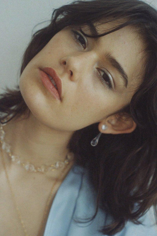 L'eau Droplet Stud - Jean Riley