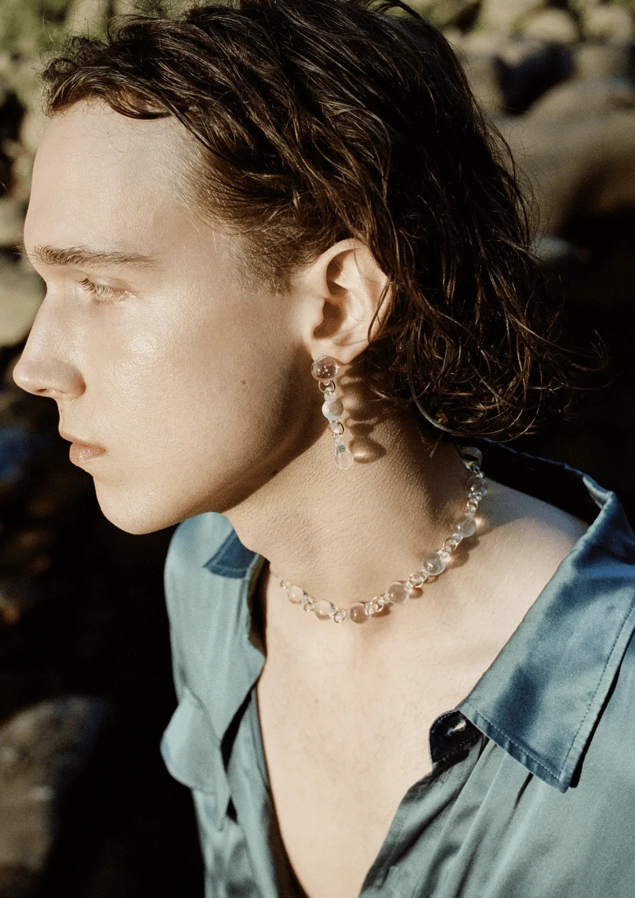 L'eau Orb Necklace - Jean Riley