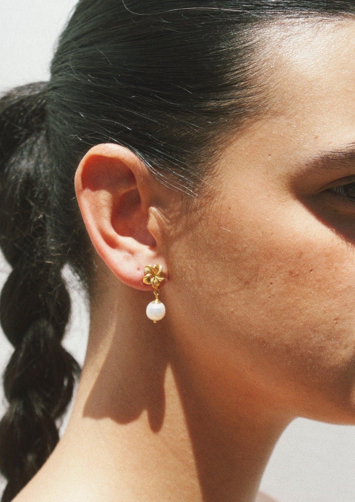 Plumeria Studs - Jean Riley