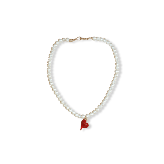 Heart of Glass Necklace - Jean Riley