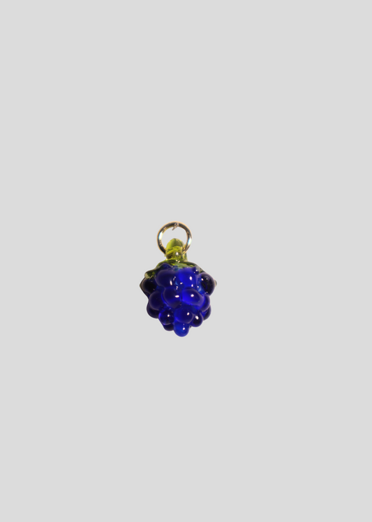 Glass Charm - Boysenberry