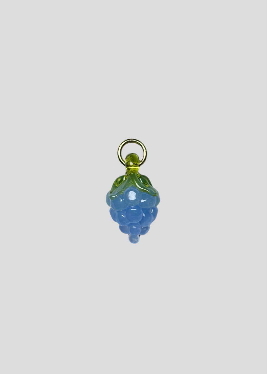 Glass Charm - Blueberry