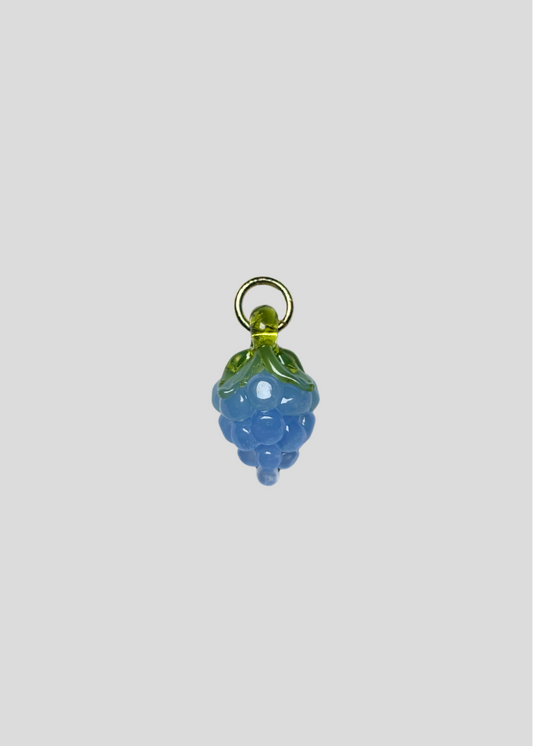 Glass Charm - Blueberry