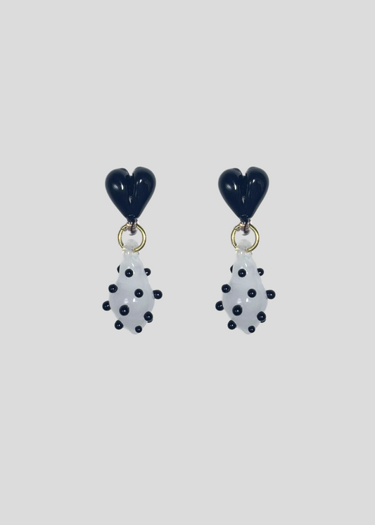 Love Bug Droplets - White/Black