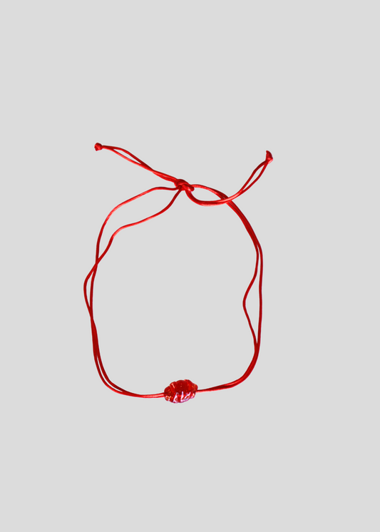 Dua cord necklace - Red