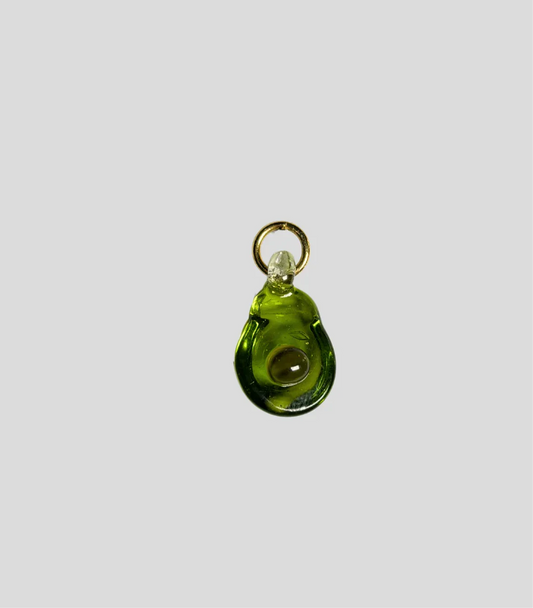 Glass Charm - Avocado
