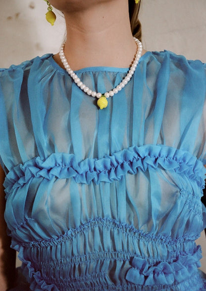 XL-Cecilia Pearl Necklace