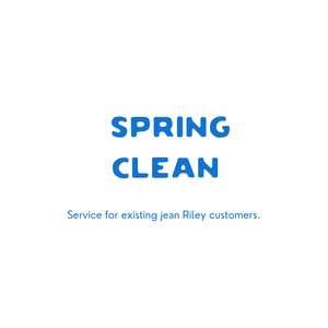 Spring Clean service. - Jean Riley